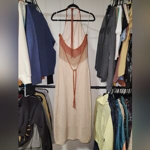 Lulu's B.RIGHT Halter Maxi Dress